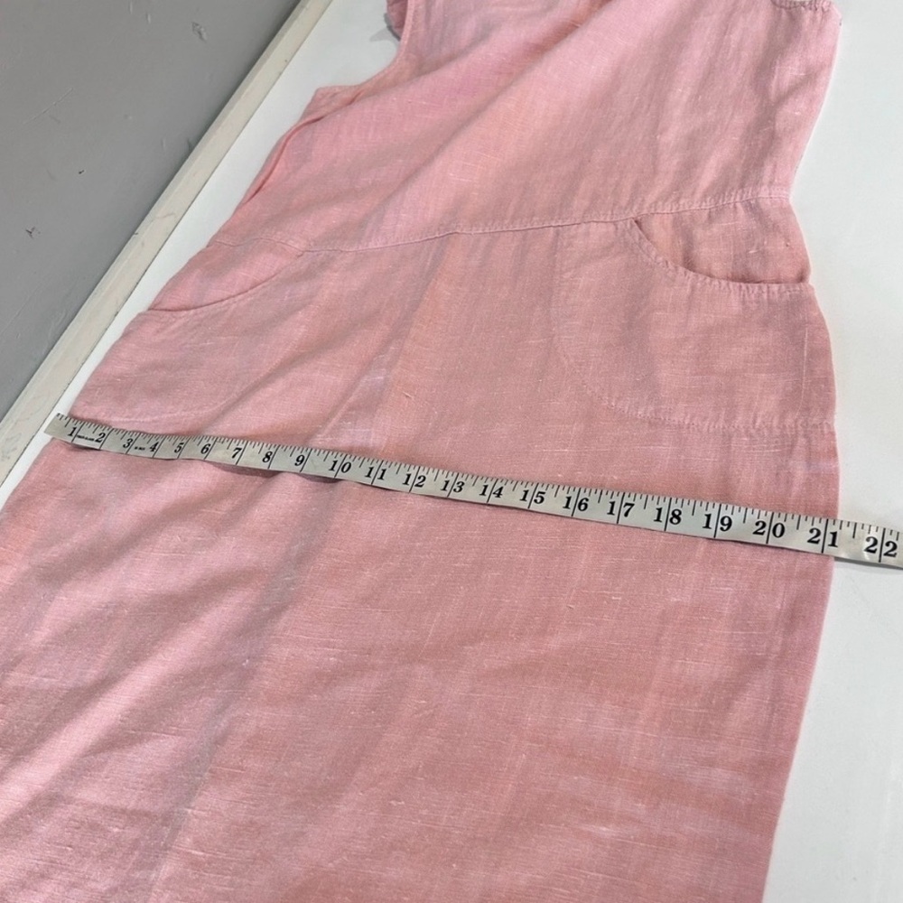 dressing clio Peach Hooded Linen Sleeveless Maxi Dress Swim Coverup Dress - Picture 14 of 16